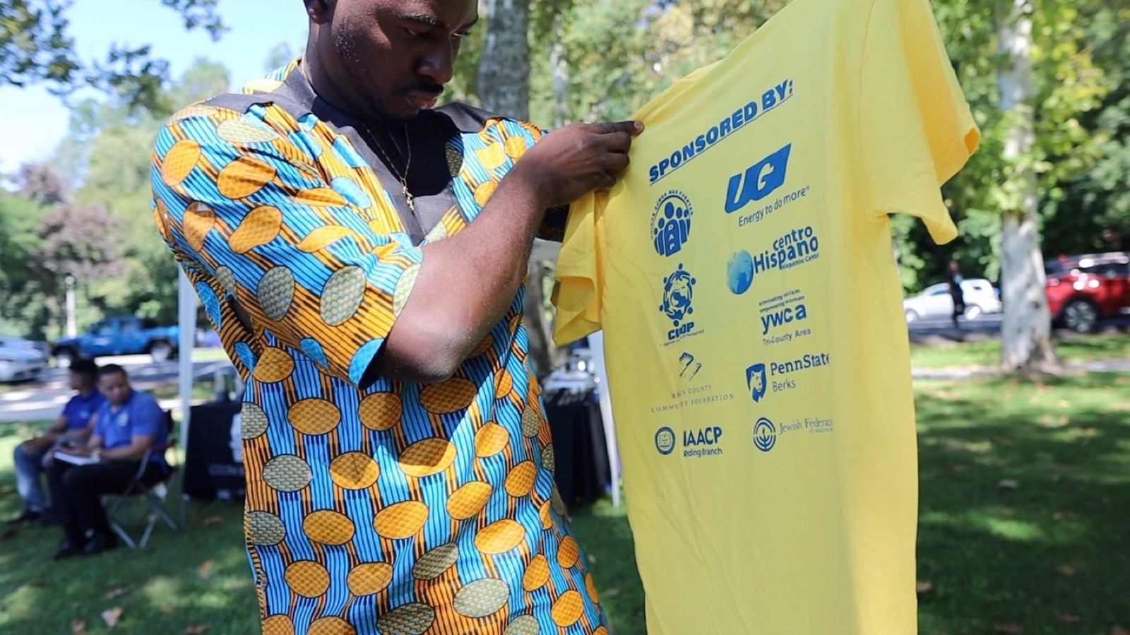 Festival sponsor shirt